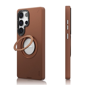 قاب یانگ کیت Youngkit Leather 360° Rotation Ring Stand Case Magsafe Samsung مناسب برای Galaxy S24 Ultra