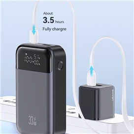 پاوربانک 10000 یوسمز USAMS CD221 توان 33 وات