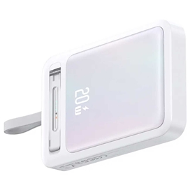 پاوربانک وایرلس 10000 مگنتی یوسمز USAMS CD219 توان 20 وات همراه با کابل متصل