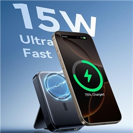 پاوربانک وایرلس مگنتی 10000 جویروم Joyroom 22.5W Qi2 Magnetic Wireless Power Bank JR-PBM11