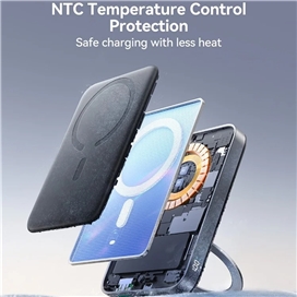 پاوربانک وایرلس مگنتی 10000 جویروم Joyroom 22.5W Magnetic Wireless Power Bank JR-PBM12