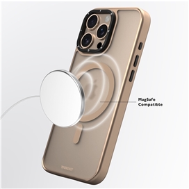 قاب یانگکیت Youngkit Gemstone Back+soft frame case iphone مناسب برای Apple iPhone 16