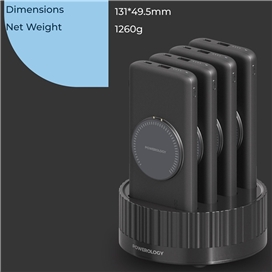 پاوراستیشن 4 در 1 پاورولوژی Powerology 10000mAh Power Bank Terminal PPBCHA2641BK