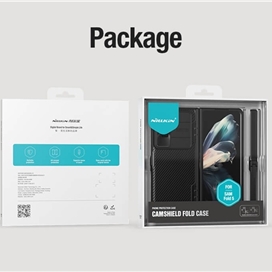 کاور نیلکین مدل Camshield Bracket به همراه پایه نگهدارنده مناسب برای گوشی موبایل سامسونگ Galaxy Fold 5 / W24