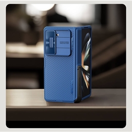 کاور نیلکین مدل Camshield Bracket به همراه پایه نگهدارنده مناسب برای گوشی موبایل سامسونگ Galaxy Fold 5 / W24