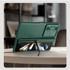 کاور نیلکین مدل Camshield Bracket به همراه پایه نگهدارنده مناسب برای گوشی موبایل سامسونگ Galaxy Fold 5 / W24