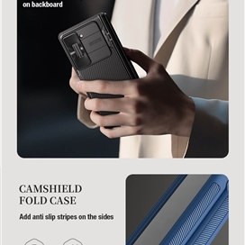 کاور نیلکین مدل Camshield Bracket به همراه پایه نگهدارنده مناسب برای گوشی موبایل سامسونگ Galaxy Fold 5 / W24