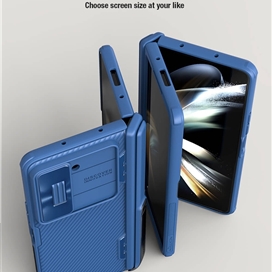 کاور نیلکین مدل Camshield Bracket به همراه پایه نگهدارنده مناسب برای گوشی موبایل سامسونگ Galaxy Fold 5 / W24