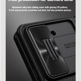 کاور نیلکین مدل Camshield Bracket به همراه پایه نگهدارنده مناسب برای گوشی موبایل سامسونگ Galaxy Fold 5 / W24