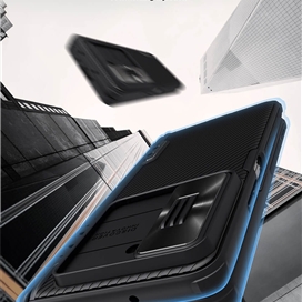 کاور نیلکین مدل Camshield Bracket به همراه پایه نگهدارنده مناسب برای گوشی موبایل سامسونگ Galaxy Fold 5 / W24