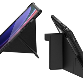 کاور چرمی هوشمند نیلکین سامسونگ Samsung Tab S10 Ultra Nillkin Bumper Leather Case Pro