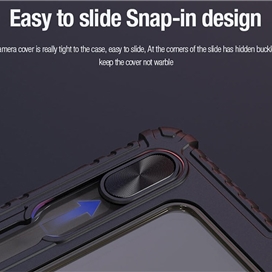 کاور چرمی هوشمند نیلکین سامسونگ Samsung Tab S10 Ultra Nillkin Bumper Leather Case Pro