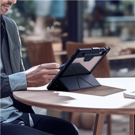 کیف کلاسوری نیلکین مدل Camshield Bumper Flip Folding مناسب برای تبلت سامسونگ Galaxy Tab S10 Plus