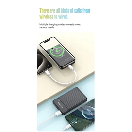 پاوربانک وایرلس 10000 مگنتی اوی Awei P33K توان 22.5 وات