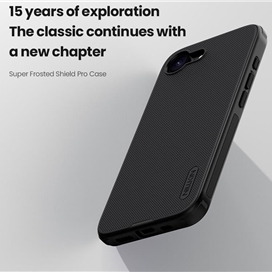کاور نیلکین مدل Super Frosted Shield Pro مناسب برای گوشی موبایل اپل iPhone 16E