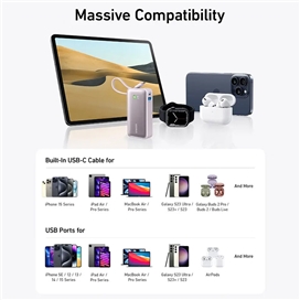 پاوربانک 30 وات 10000 میلی آمپر انکر مدل A1259