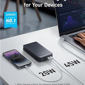 پاوربانک 24000 میلی آمپر انکر Anker 537 Portable Charger 65W A1379