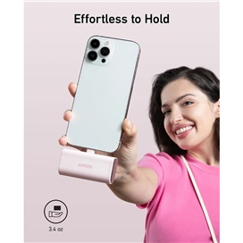 پاوربانک 5000 میلی آمپر انکر Anker Nano 5000mAh Power Bank A1645 با سوکت لایتنینگ