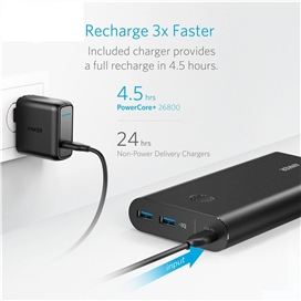 پاوربانک 26800 میلی آمپر انکر Anker Powercore+ 26800mAh B1376