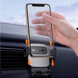 هولدر و پایه نگهدارنده موبایل باسئوس | Baseus Cube Gravity Vehicle-Mounted Holder SUYL-FK01