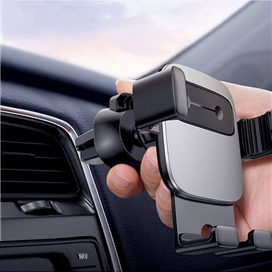 هولدر و پایه نگهدارنده موبایل باسئوس | Baseus Cube Gravity Vehicle-Mounted Holder SUYL-FK01