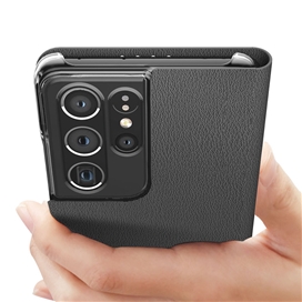 کیف کلاسوری Araree مدل Mustang Diary گوشی سامسونگ Galaxy S21 Ultra