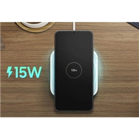 شارژر وایرلس 15 وات سامسونگ با آداپتور | Samsung Super Fast Wireless EP-P2400