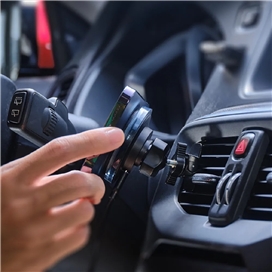 شارژر فندکی و هولدر خودرو برند آدام المنتس Adam Elements مدل OMNIA CX1 Magnetic Charging Car Mount