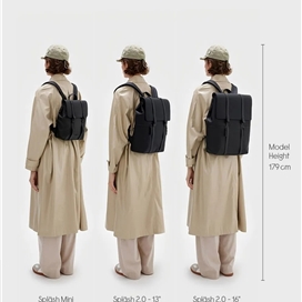 کوله پشتی برند گستون مدل Splash مناسب برای لپ تاپ 16 اینچی Gaston Luga Splash