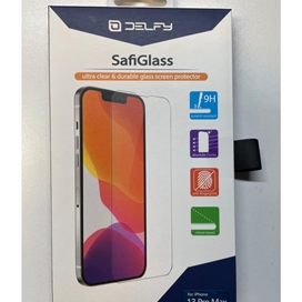 گلس محافظ برند دلفی Delfy مدل SafiGlass مناسب برای Apple iPhone 13 Pro Max