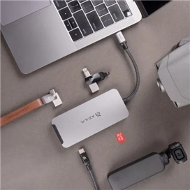 هاب 8 پورت برند آدام المنتس مدل Adam Elements CASA Hub A08 USB 3.1 & USB-C 8 in 1