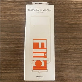 کاور سیلیکونی سامسونگ Silicone Cover With Strap EF-GF721 سامسونگ Galaxy Z Flip 4