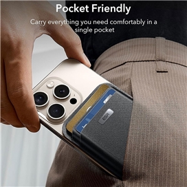 جاکارتی مگنتی چرمی ESR Classic Geo Wallet MagSafe