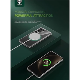کاور گرین لاین مدل GNMGCRS25UCL مناسب برای گوشی موبایل سامسونگ Galaxy S25 Ultra