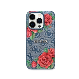 قاب اورجینال برند گس مدل Guess Hard Case with Roses مناسب برای Apple iPhone 16 Pro Max