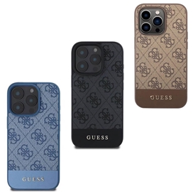 قاب اورجینال برند گس مدل Guess Stripe Hybrid Case مناسب برای Apple iPhone 16 Pro Max