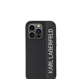 قاب برند کارل لاگرفلد چرمی مدل Karl Lagerfeld leather مناسب برای Apple iPhone 16 Pro