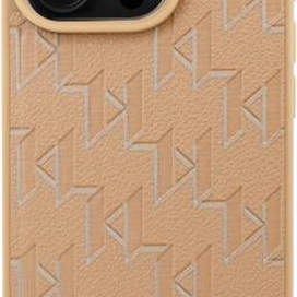 قاب برند کارل لاگرفلد چرمی مدل Karl Lagerfeld leather مناسب برای Apple iPhone 16 Pro