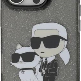 قاب برند کارل لاگرفلد اکلیلی مدل karl Lagerfeld Glitter مناسب برای Apple iPhone 16 Pro Max