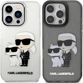 قاب برند کارل لاگرفلد اکلیلی مدل karl Lagerfeld Glitter مناسب برای Apple iPhone 16 Pro