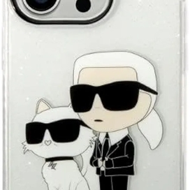 قاب برند کارل لاگرفلد اکلیلی مدل karl Lagerfeld Glitter مناسب برای Apple iPhone 16 Pro