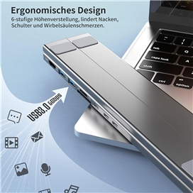 هاب و استند 7 در 1 چویتک مدل HUB-M48