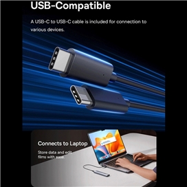 باکس هارد SSD بیسوس Baseus BS-OH194 M.2 NVMe SSD Enclosure Case