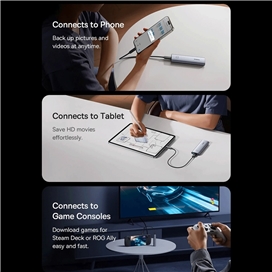 باکس هارد SSD بیسوس Baseus BS-OH194 M.2 NVMe SSD Enclosure Case