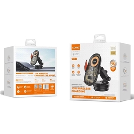 هولدر و شارژر وایرلس هوشمند الدینیو LDNIO MA30-1 توان 15 وات