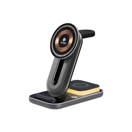 استند و شارژر وایرلس چندکاره مگنتی کوتتسی Coteetci BS-003 4 in 1