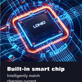 هولدر و شارژر وایرلس دریچه کولری هوشمند الدینیو LDNIO MA30 توان 15 وات