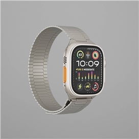 بند استیل اپل واچ برند Levelo مدل Milano مناسب برای سایز 44/45/46/49 میلی متری