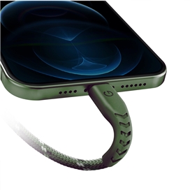 کابل USB-A به لایتنینگ انرژیا سری NYLOFLEX با استاندارد C89 طول 30 سانتی متر