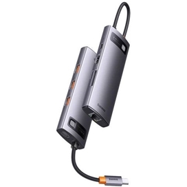 هاب 8 پورت تایپ سی بیسوس Baseus Starjoy 8 Port Type C Hub Adapter WKWG080213
